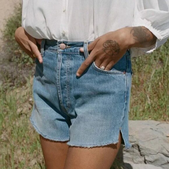 Dôen Enid Shorts in Cadiz Wash size 26 - Picture 10 of 10